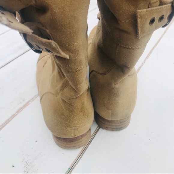 Tan Combat Boots - Picture 6 of 6